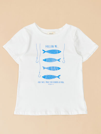 Faithful Fisherman Graphic Tee - TULLABEE
