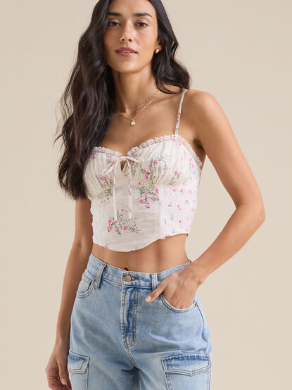 Phoebe Floral Top - TULLABEE
