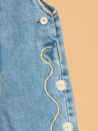 Daisy Dash Baby Overalls - TULLABEE