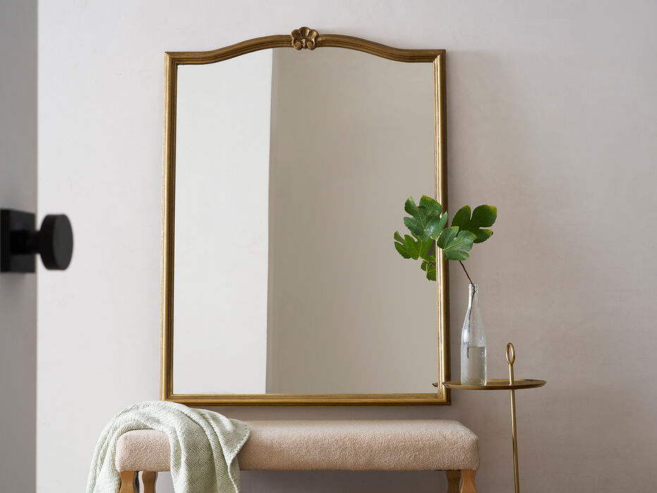 Adele Gilded Wood Mirror - TULLABEE - 