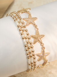 Seaside Starfish Bracelet Set - TULLABEE