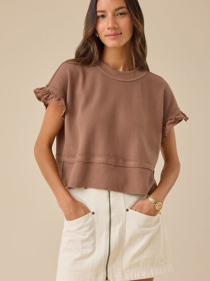 Keri Denim Mini Skirt - TULLABEE