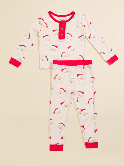 Jolly Santa Toddler Lounge Set by MudPie - TULLABEE