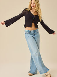 Belle Knit Cardigan Detail 3 - TULLABEE