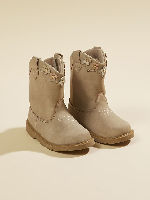 Bonnie Cowgirl Boots Detail 2 - TULLABEE