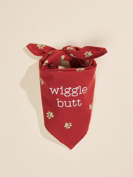 Bear & Ollie's Wiggle Butt Dog Bandana - Small - TULLABEE