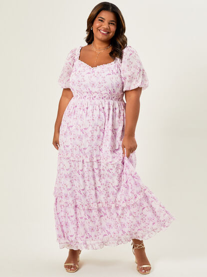 Baylee Floral Maxi Dress - TULLABEE