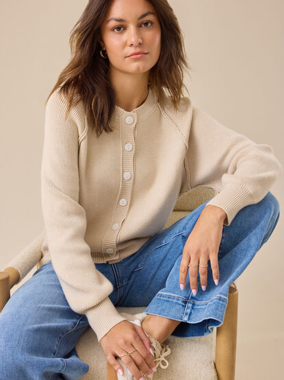 Milo Button Up Cardigan - TULLABEE
