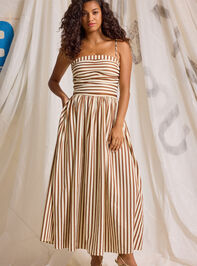 Josey Stripe Maxi Dress Detail 2 - TULLABEE