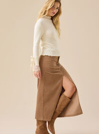 Sierra Lace Mock Neck Top Detail 5 - TULLABEE