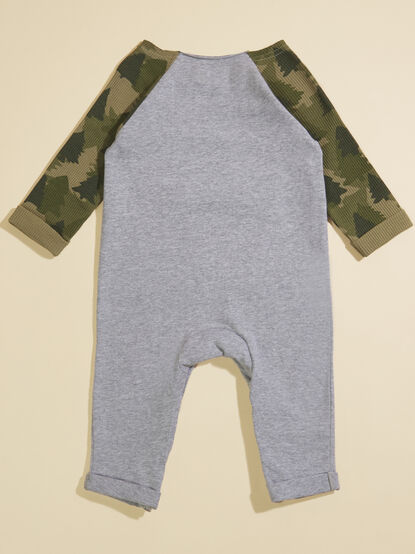 Christmas Construction Jumpsuit by Mud Pie - TULLABEE