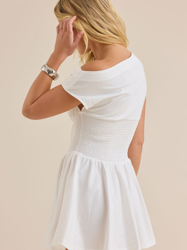 Alianna Mini Dress Detail 3 - TULLABEE