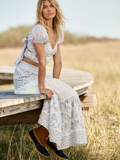 Kairo Floral Midi Skirt - TULLABEE