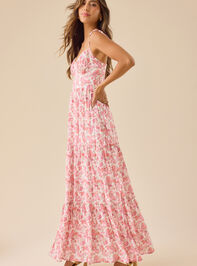 Fifi Sleeveless Floral Maxi Dress Detail 3 - TULLABEE