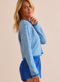 Reformer Striped Cardigan Detail 4 - TULLABEE