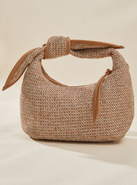 Woven Knot Shoulder Bag Detail 2 - TULLABEE