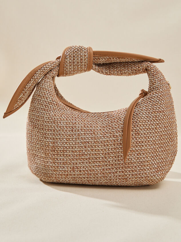 Woven Knot Shoulder Bag Detail 2 - TULLABEE