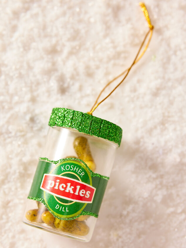 Pickle Jar Christmas Ornament - TULLABEE