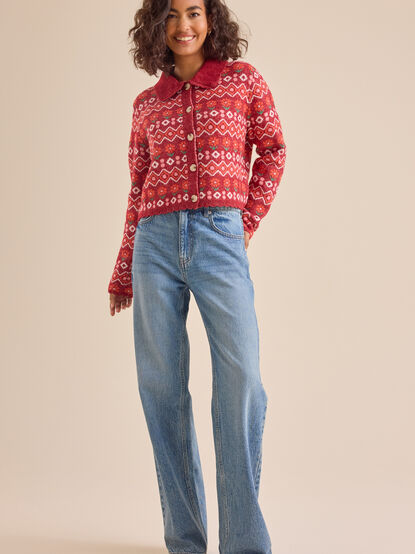 Portia Collared Cardigan - TULLABEE