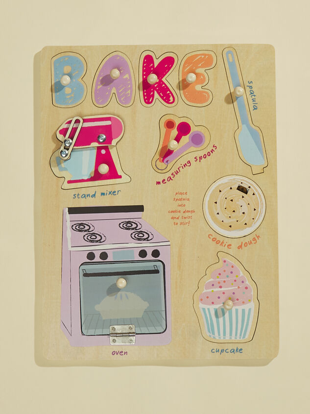Bake Busy Board Puzzle by MudPie Detail 1 - TULLABEE