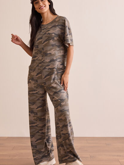 Hang Tough Short Sleeve Jumpsuit - TULLABEE