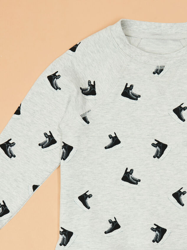 Hockey Babe Toddler Lounge Set Detail 2 - TULLABEE