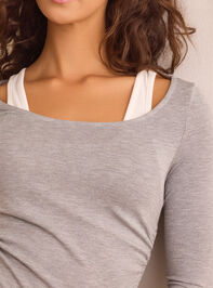 Double Layer Play Top Detail 3 - TULLABEE