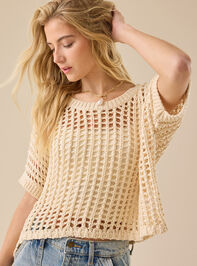 Ali Crochet Boxy Top - TULLABEE