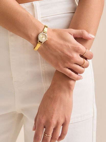 Crystal Stretch Watch - TULLABEE