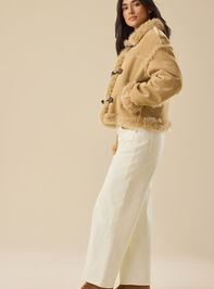 Elsa Faux Suede Jacket Detail 4 - TULLABEE