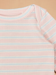 Sailor Stripe Bodysuit Detail 3 - TULLABEE