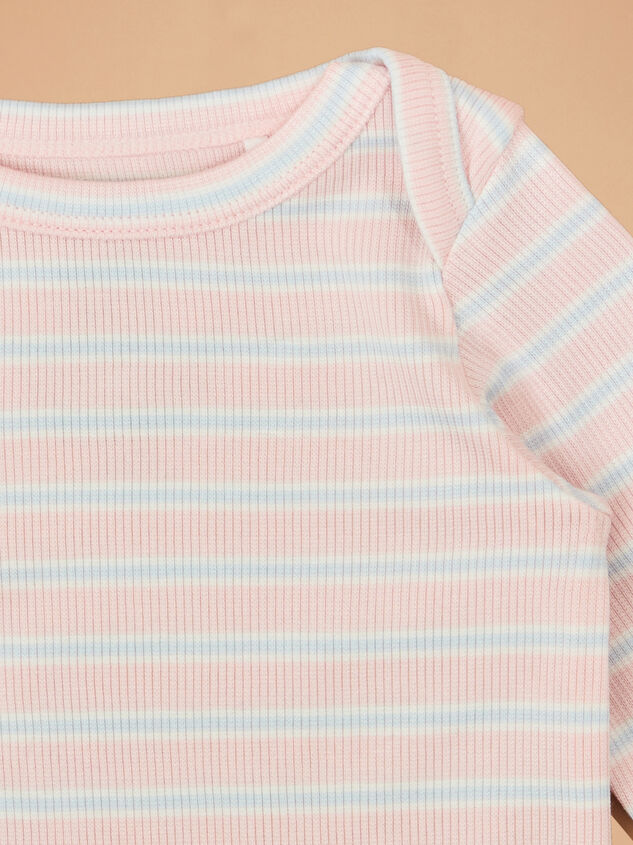 Sailor Stripe Bodysuit Detail 3 - TULLABEE