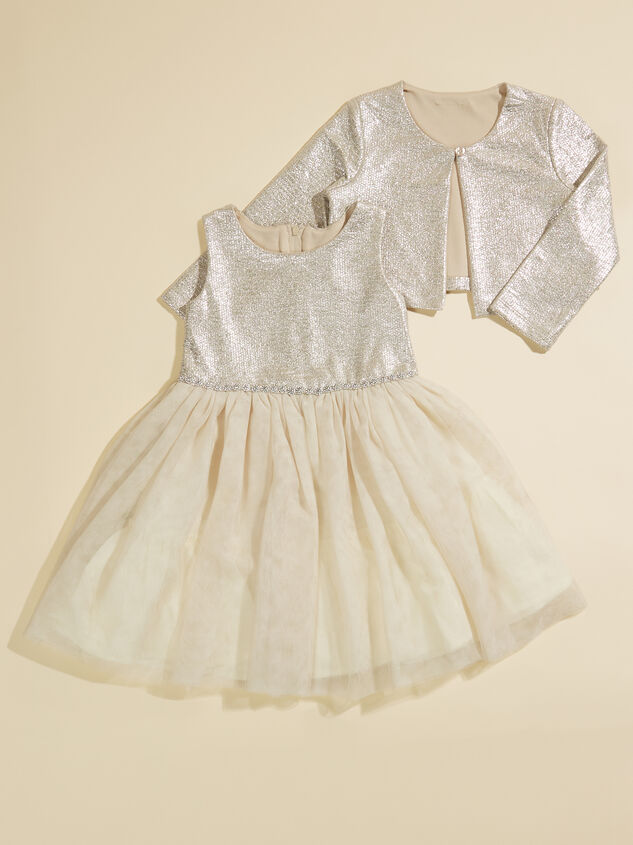 Cherise Cardigan and Dress Set Detail 2 - TULLABEE
