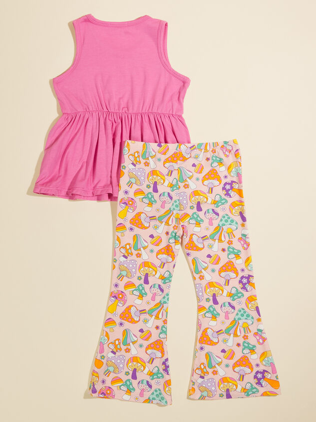 Flower Power Tank and Pants Set Detail 2 - TULLABEE