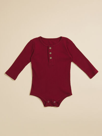 Lucas Ribbed Bodysuit by Me + Henry - TULLABEE