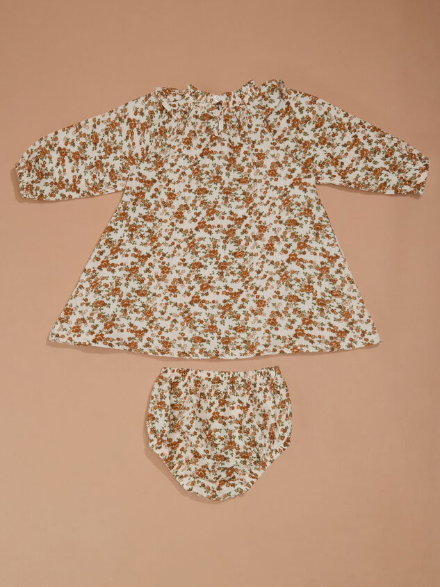 Illy Floral Dress And Bloomer Set Detail 2 - TULLABEE