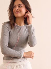 Velvet Motion Layered Top Detail 2 - TULLABEE