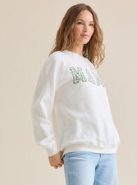 Mama Gingham Pullover Detail 4 - TULLABEE