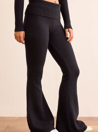 Serene Sprint Foldover Flare Pant Detail 4 - TULLABEE