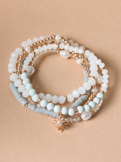 Celestial Charm Bracelet Set - TULLABEE