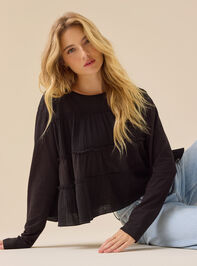 Lila Tiered Babydoll Top - TULLABEE