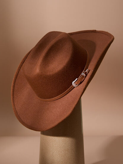 Madeline Western Belt Hat - TULLABEE