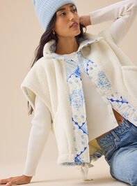 Nina Oversized Sherpa Vest - TULLABEE