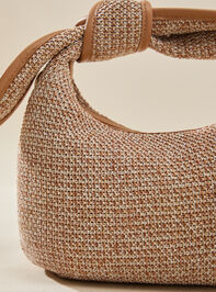 Woven Knot Shoulder Bag Detail 3 - TULLABEE
