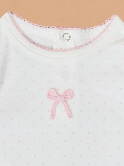 Ellisha Bow Bodysuit by Mud Pie - TULLABEE