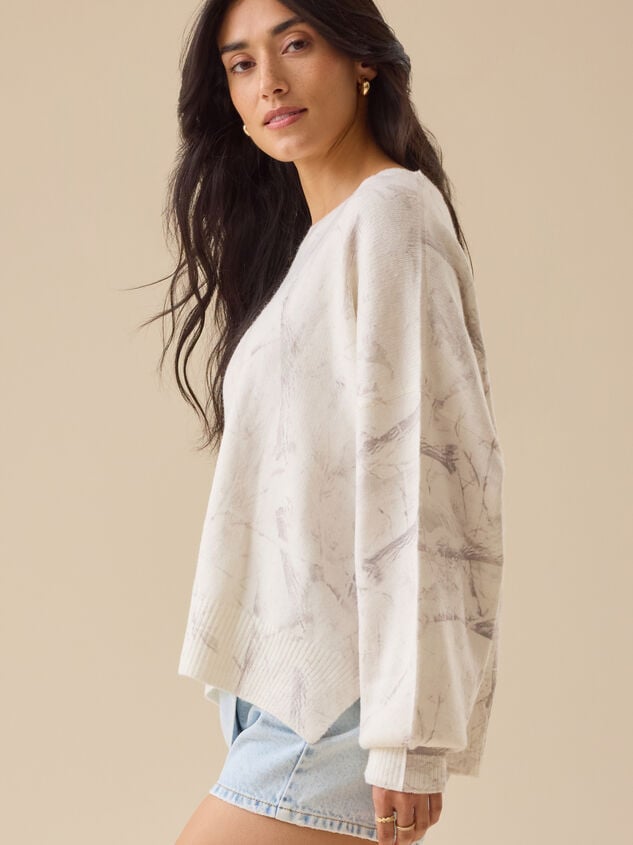 Chloe Camo Sweater Detail 3 - TULLABEE