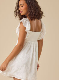 Ellise Satin Mini Dress Detail 4 - TULLABEE