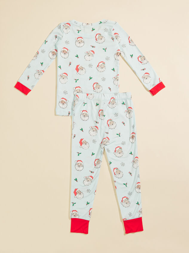Vintage Santa Toddler Lounge Set Detail 3 - TULLABEE