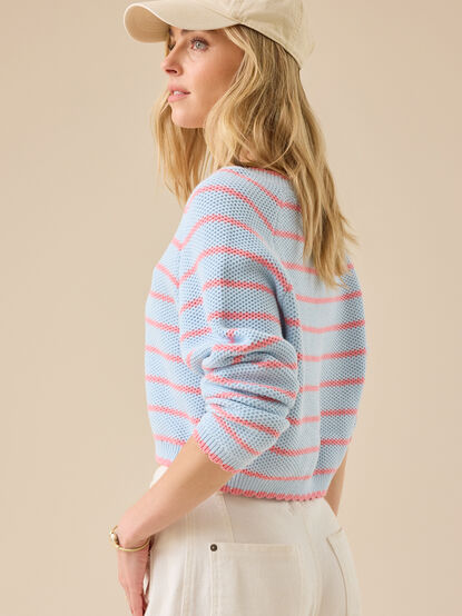 Mila Stripe Sweater - TULLABEE