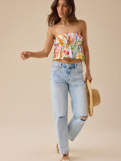 Aiden High Rise Jeans - TULLABEE
